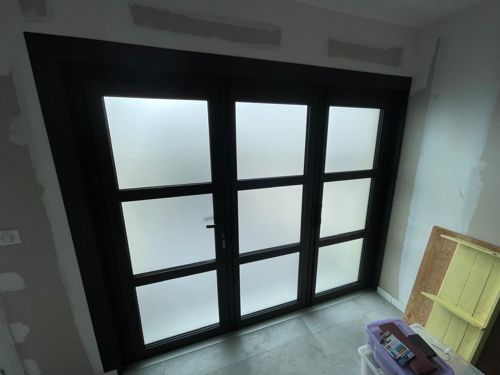 Porte de garage aluminium